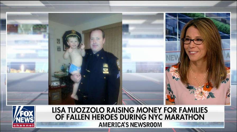Widow of fallen NYPD Sergeant runs the 2019 NYC Marathon