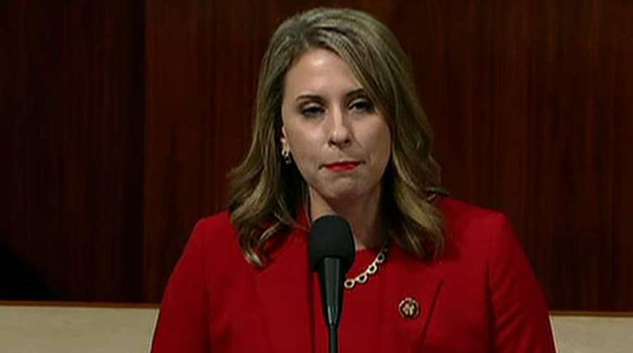 Rep. Katie Hill resigns because of a 'misogynistic culture'