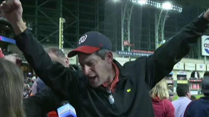 Washington Nationals take World Series celebration to the White House and Kurt  Suzuki dons a MAGA hat – The Virginian-Pilot