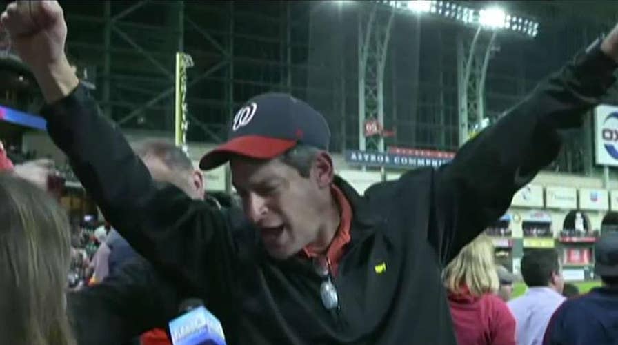 Washington Nationals fans celebrate World Series victory