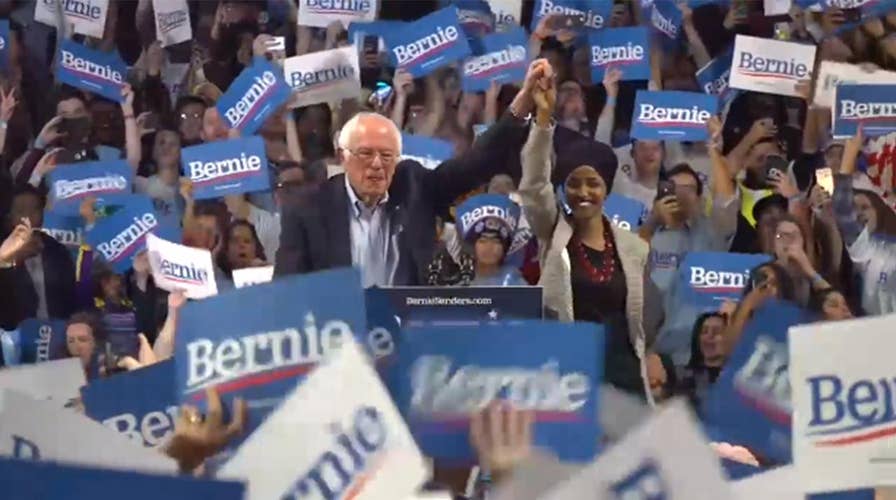 Rep. Omar: 'I am excited for President Bernie Sanders'