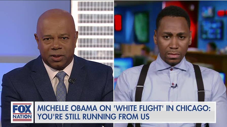 Black conservative dismantles Michelle Obama's 'white flight' theory