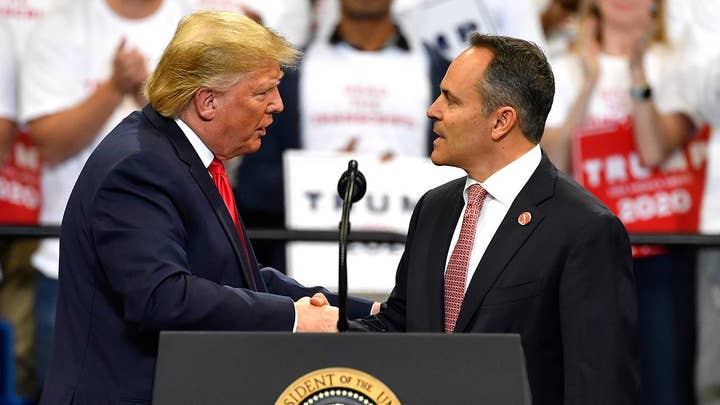 President Trump rallies for Kentucky's Republican governor