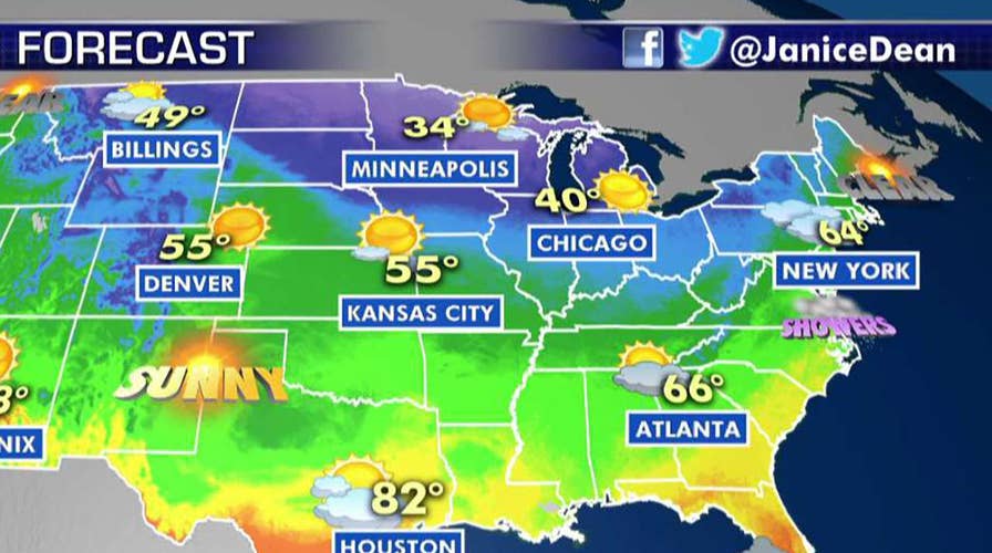 National forecast for Tuesday, November 5