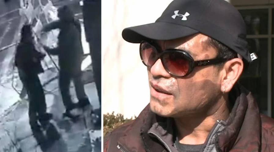 Veteran suspected of attacking Hispanic man with battery acid