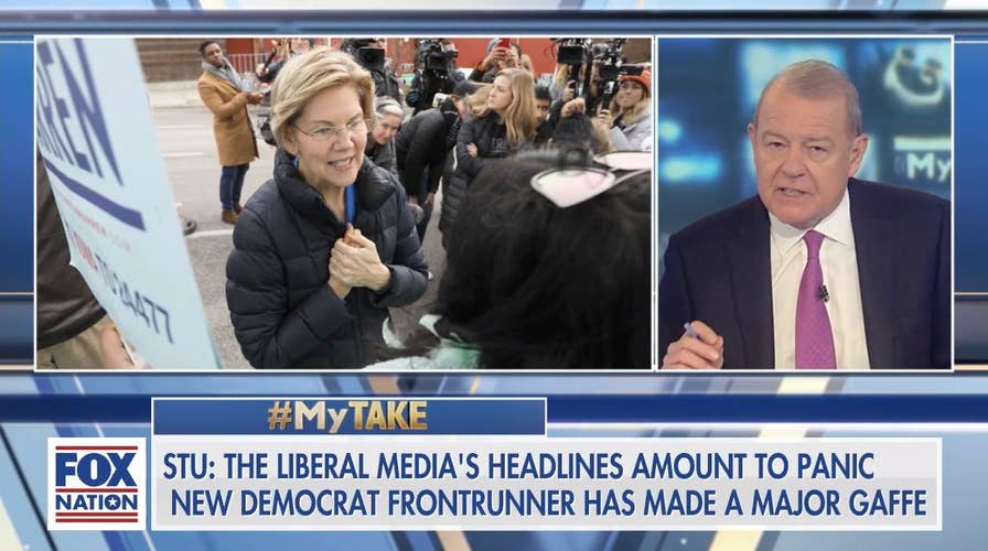 Varney: Media 'panic' Elizabeth Warren's 'major gaffe that cannot be taken back'