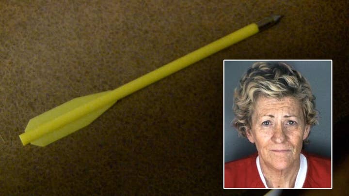 Colorado woman accused of attacking neighbor with crossbow