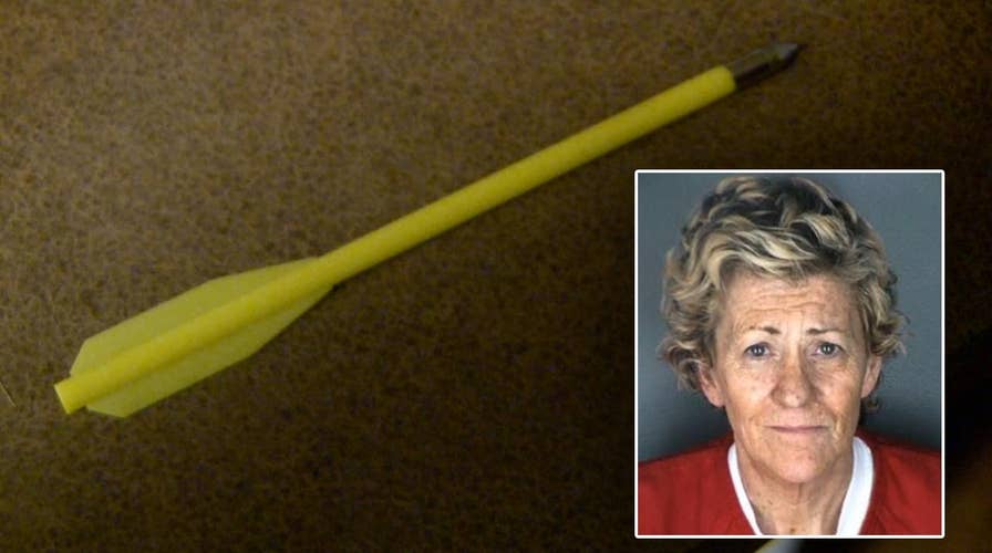 Colorado woman accused of attacking neighbor with crossbow