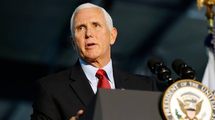 Vice President Pence says Trump administration sought to support Ukraine's efforts to deal with corruption