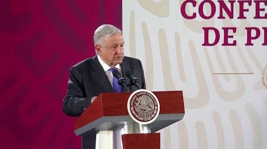 Mexican President Obrador rejects President Trump's call for a war on cartels