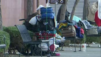 New Vegas law criminalizes homeless sleeping on downtown streets if shelter beds available