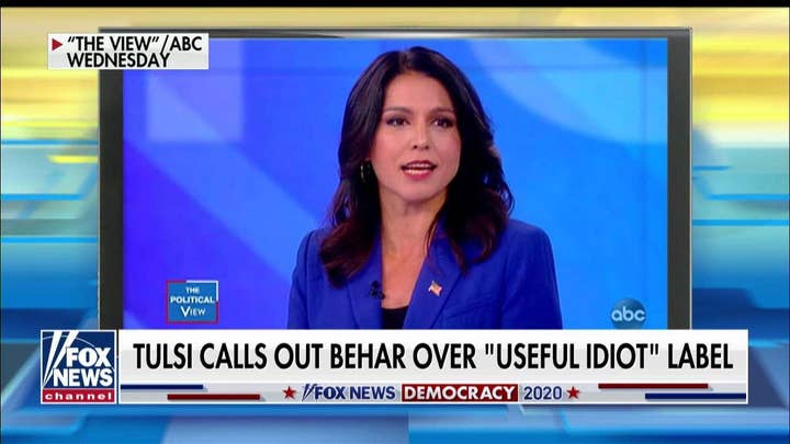 'Fox &amp; Friends' takes on Gabbard's showdown with Joy Behar over 'extremely offensive' claim