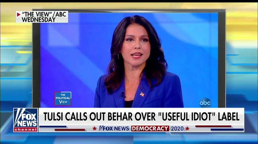 'Fox &amp; Friends' takes on Gabbard's showdown with Joy Behar over 'extremely offensive' claim