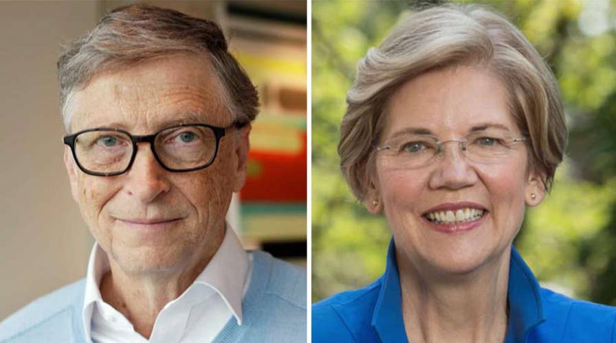 Billionaire Bill Gates objects to Elizabeth Warren's wealth-tax plan