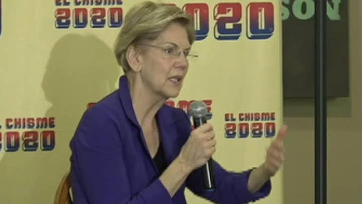 Elizabeth Warren answers questions relating to her new-released immigration policy