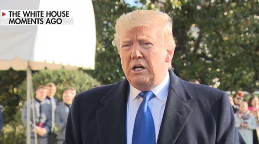 Trump: Never asked AG Barr to hold press conference