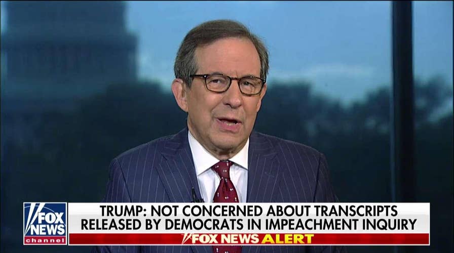 Chris Wallace on impeachment probe: bottom line is nothing has changed