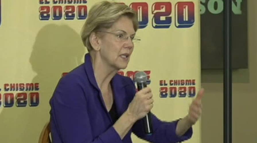 Elizabeth Warren answers questions relating to her new-released immigration policy