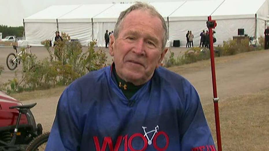 President Bush Wounded Warrior 100K bike ride a way to honor veterans