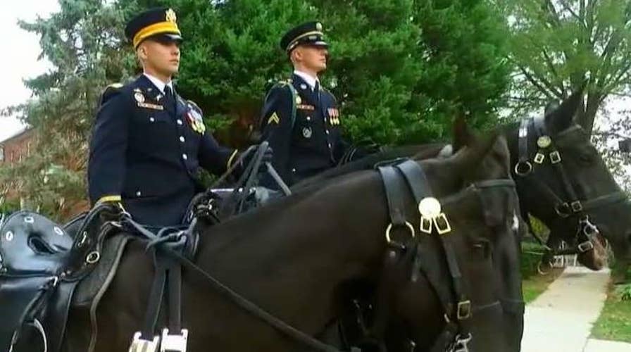 An inside look at the hours of preparation it takes to bring the nation's bravest to their final resting place