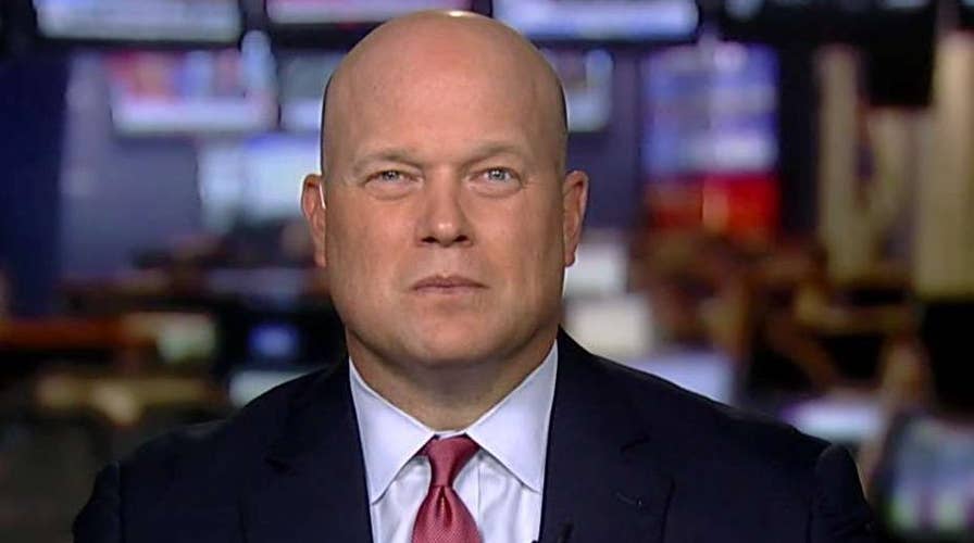 Matt Whitaker says the American people won't be happy if the Ukraine whistleblower doesn't testify