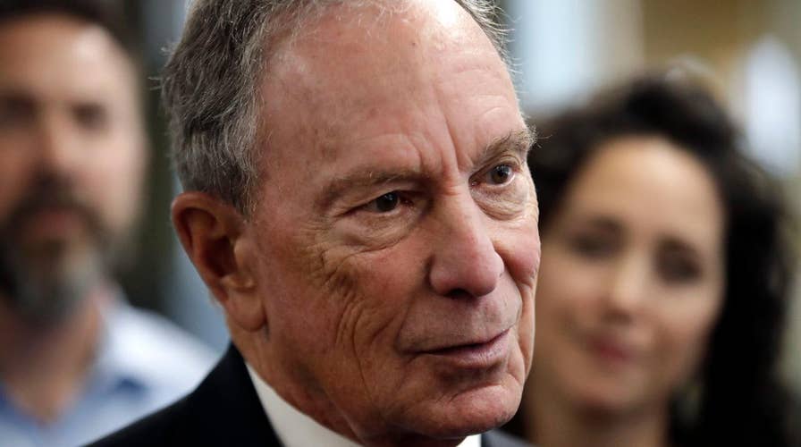 Democratic presidential candidates rip Michael Bloomberg's potential White House bid