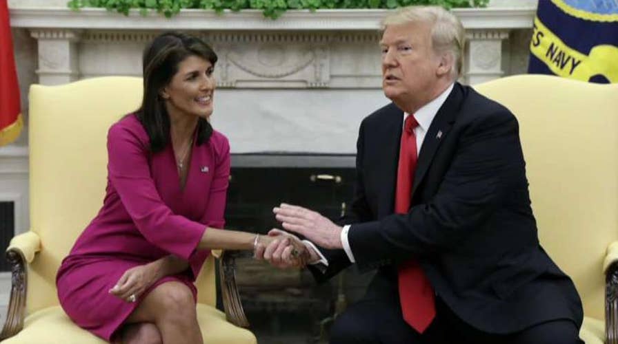 Nikki Haley says Rex Tillerson and John Kelly worked to undermine President Trump