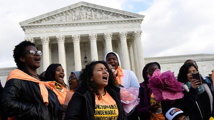 DACA recipients have their case heard at Supreme Court