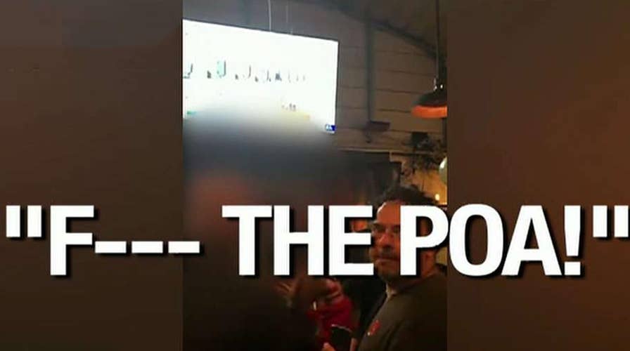 Supporters of San Francisco's newly-elected DA chant insults at police union