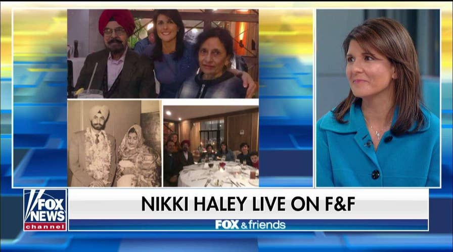 Nikki Haley discusses her childhood, how it shaped her career
