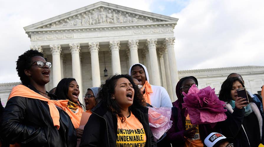 DACA recipients have their case heard at Supreme Court