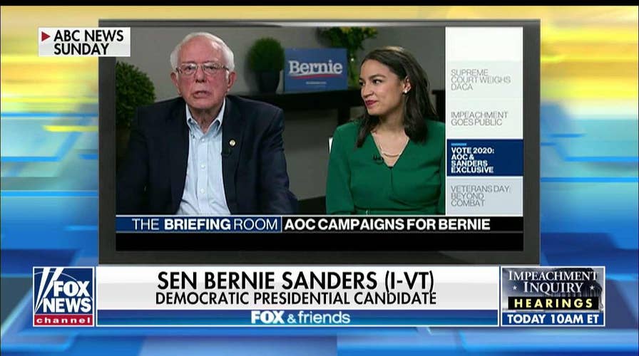 Bernie Sanders: AOC will have key role in White House if I'm elected president