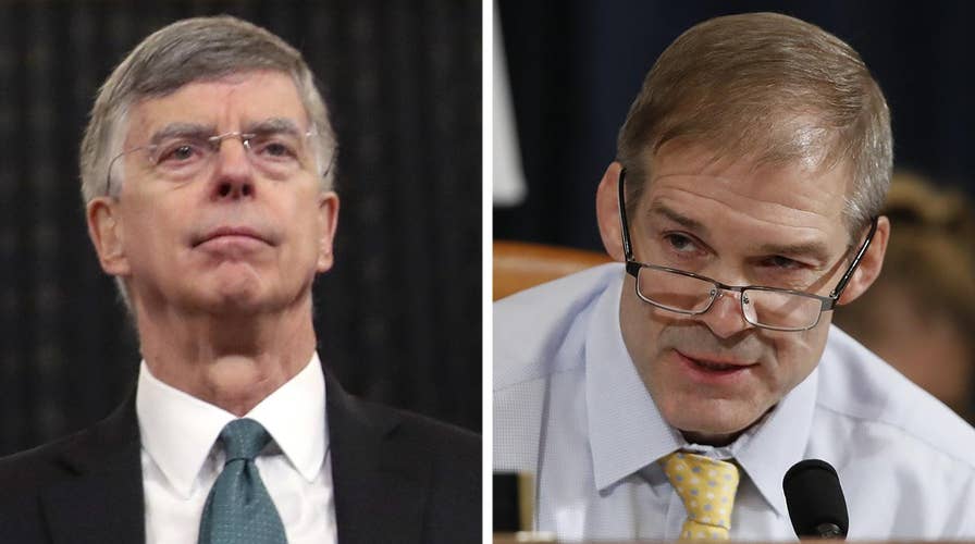 Rep. Jim Jordan questions Amb. William Taylor during impeachment hearing