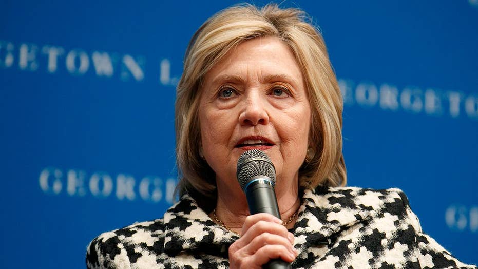 Hillary Clinton says she's under "tremendous pressure" to enter the race in 2020
