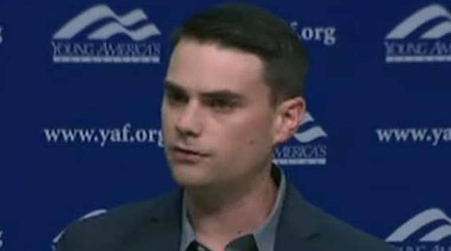 Ben Shapiro speaks at Boston University despite protests over speech title