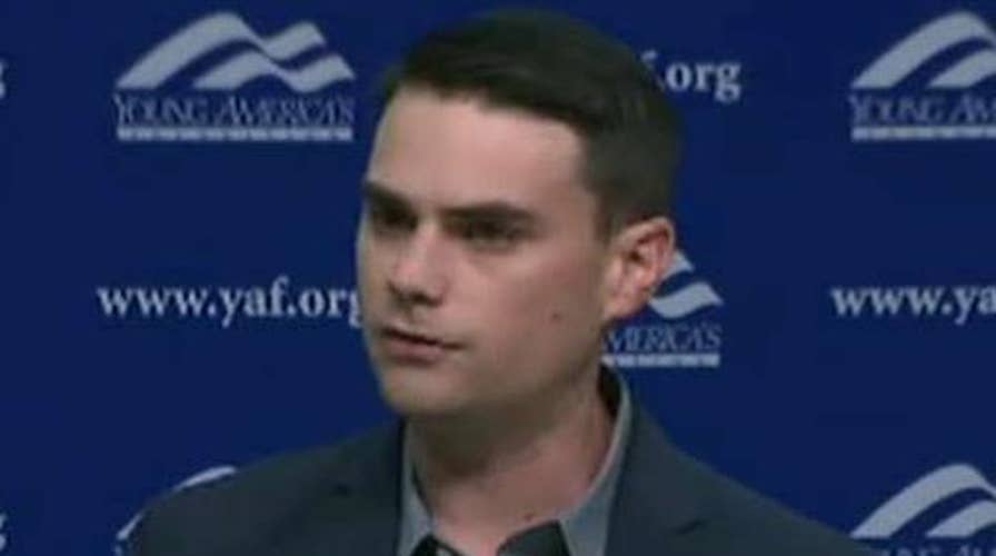 Ben Shapiro speaks at Boston University despite protests over speech title