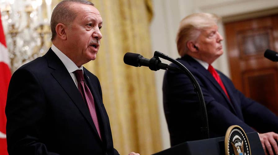 Trump, GOP lawmakers meet with Turkish President Erdogan amid Mideast tensions