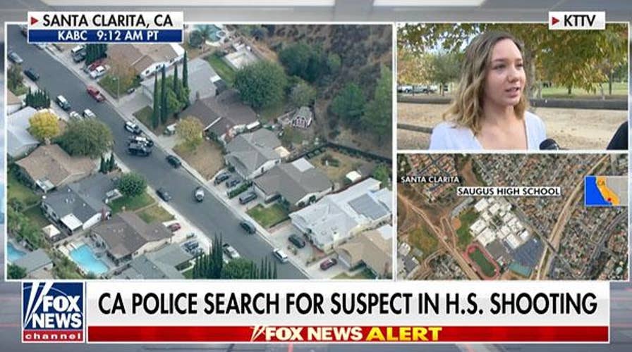 Saugus High School student reacts to shooting