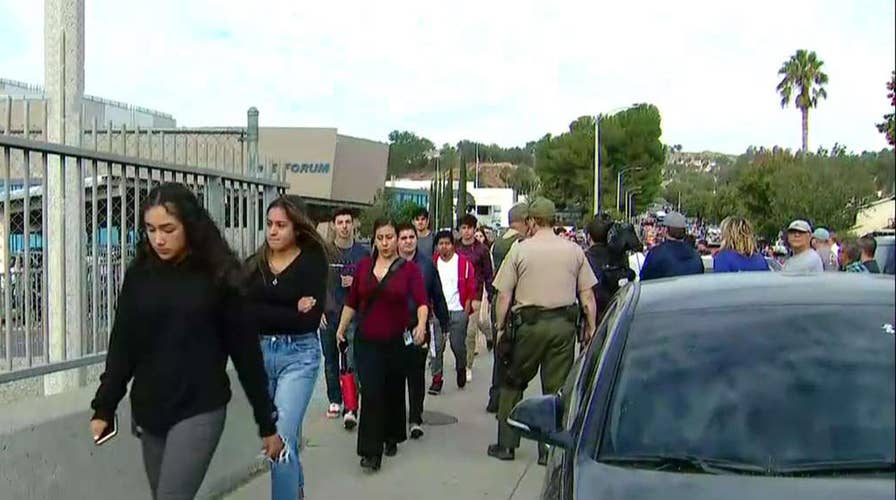 Multiple injuries in California high school shooting, suspect reportedly 'no longer a threat'