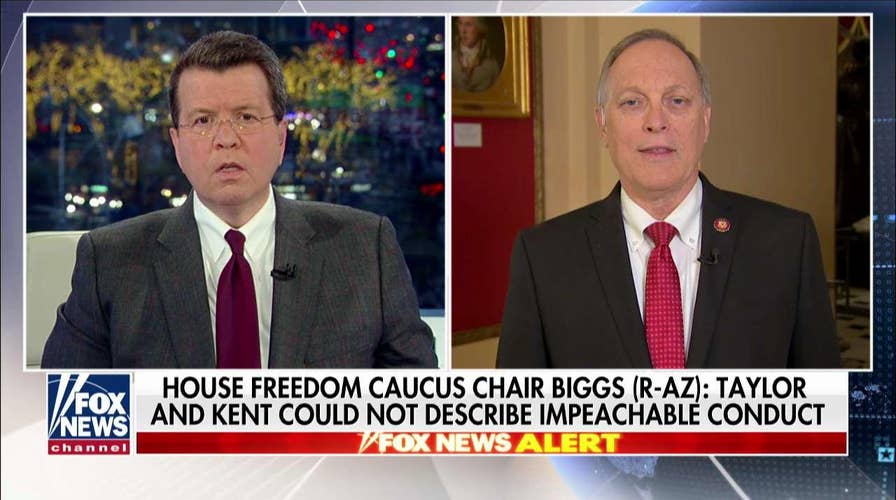 Neil Cavuto challenges top Republican: Would Trump care about Ukraine corruption absent claims against Bidens?