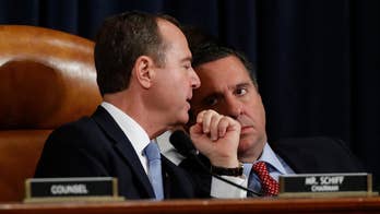 Democrats and Republicans battle over 'hearsay' during impeachment hearings