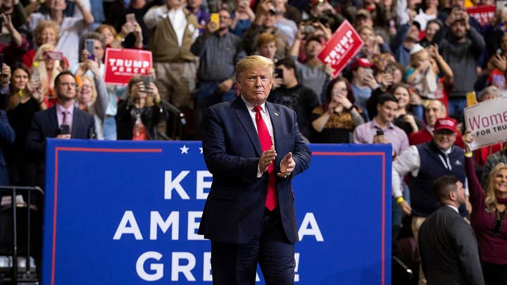 Trump holds rally in Louisiana, campaigns for Republican gubernatorial candidate
