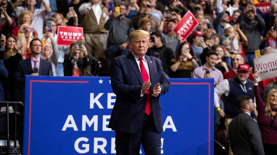 Trump holds rally in Louisiana, campaigns for Republican gubernatorial candidate