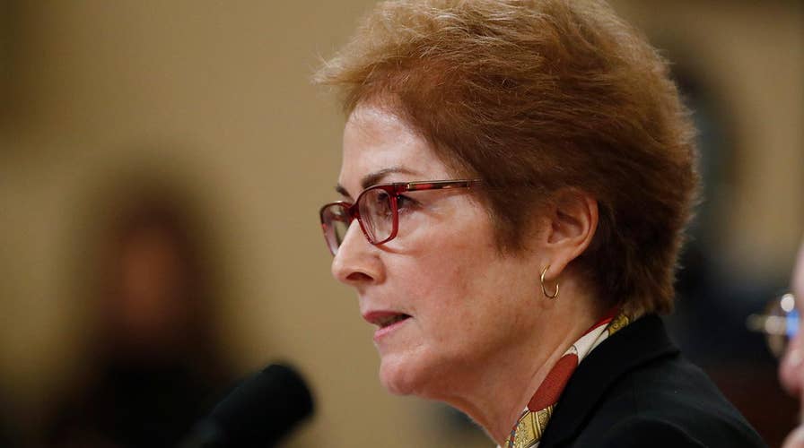 Marie Yovanovitch: I had no agenda other than to pursue our stated foreign policy goals