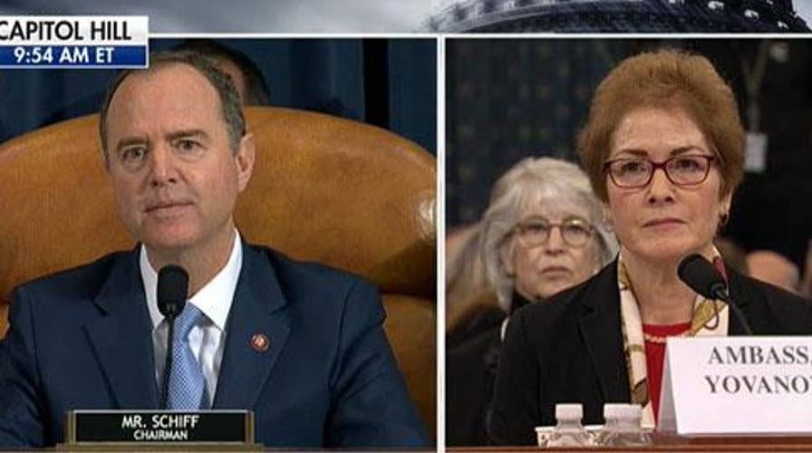 Schiff calls out Fox News for smear campaign against Yovanovitch