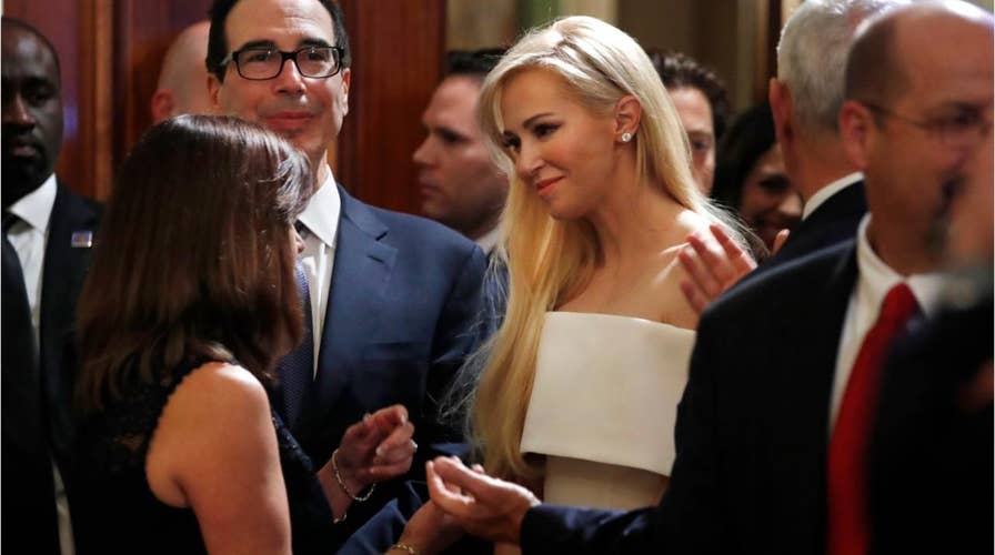 Treasury Secretary’s wife has words for her husband’s boss, Pres. Trump