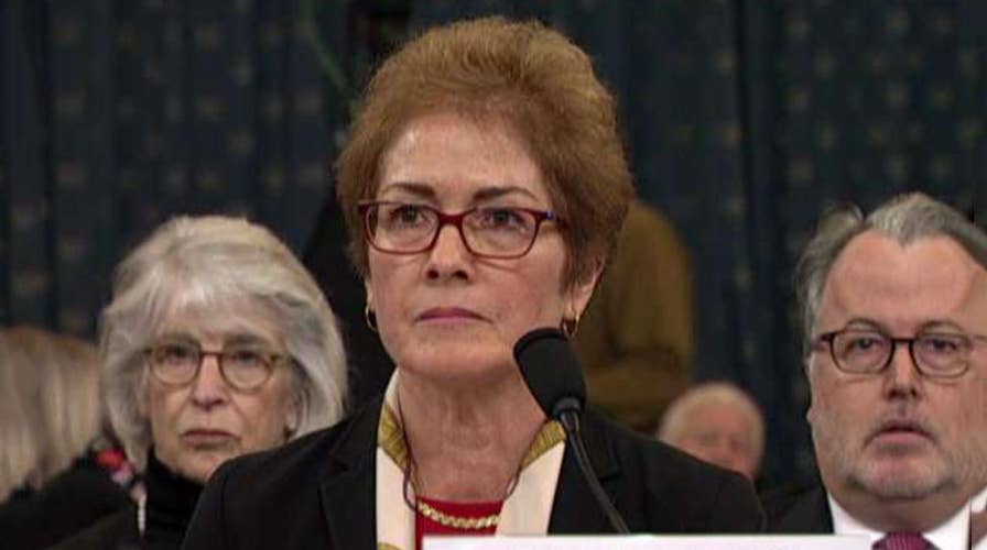 Marie Yovanovitch questioned by GOP on Alexandra Chalupa and the Manafort 'black ledger'