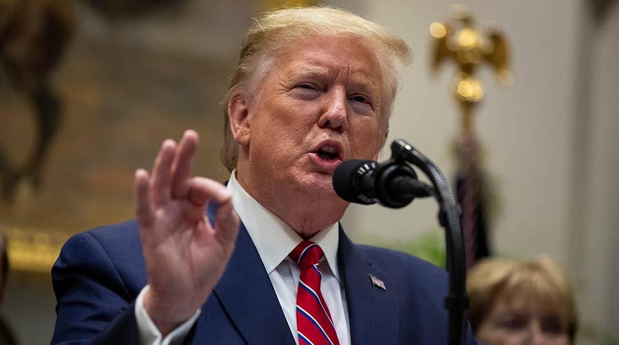 President Trump insists he wasn't trying to intimidate Marie Yovanovitch