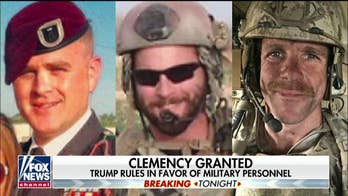 Trump grants clemency to 2 Army officers accused of war crimes, restores rank to Navy SEAL Eddie Gallagher