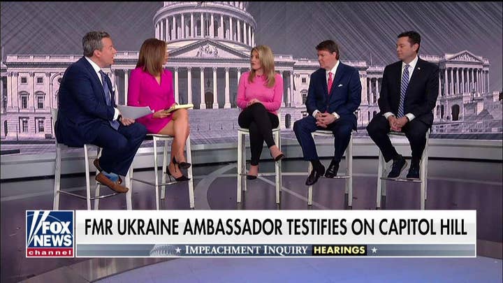 Fox News legal panel reacts after the former Ambassador to Ukraine testifies on Capitol Hill